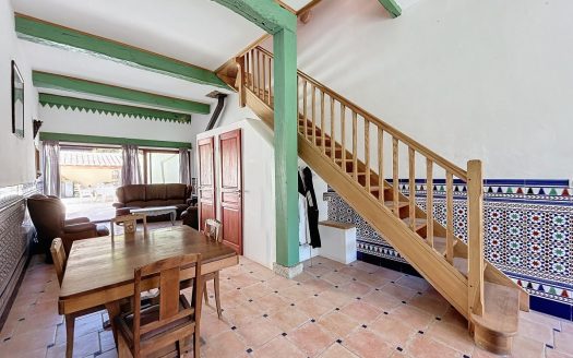 **Townhouse With Terrace In The Lovely Town Of Marciac