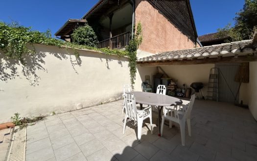 **Townhouse With Terrace In The Lovely Town Of Marciac