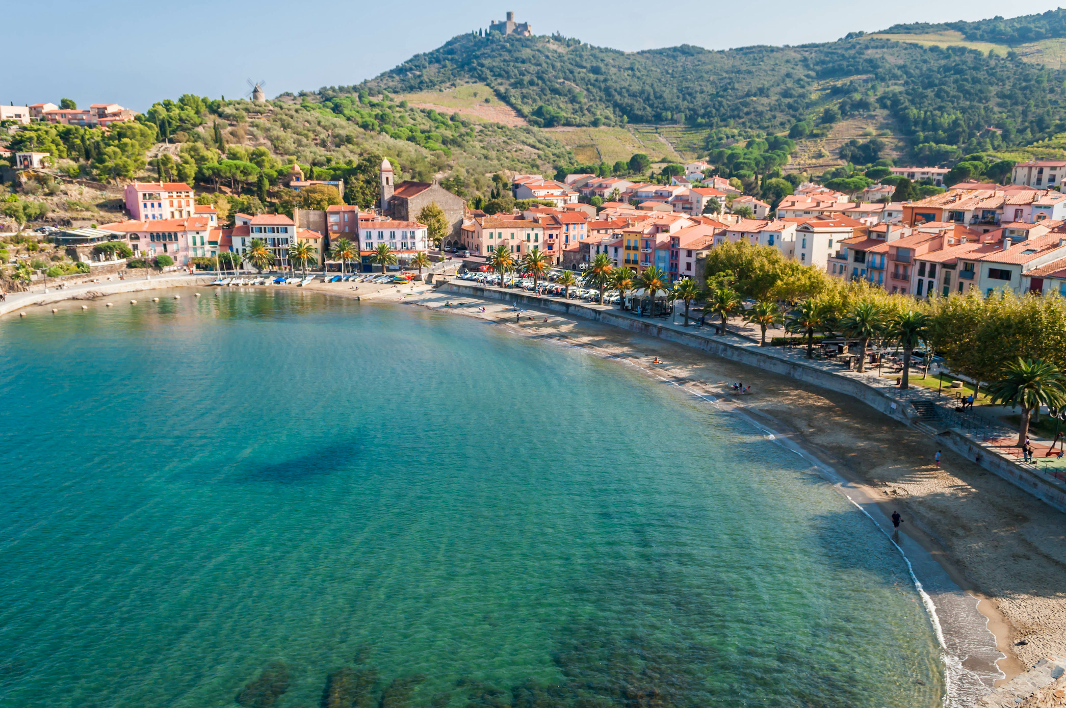 Collioure, côte vermeille, Occitanie.