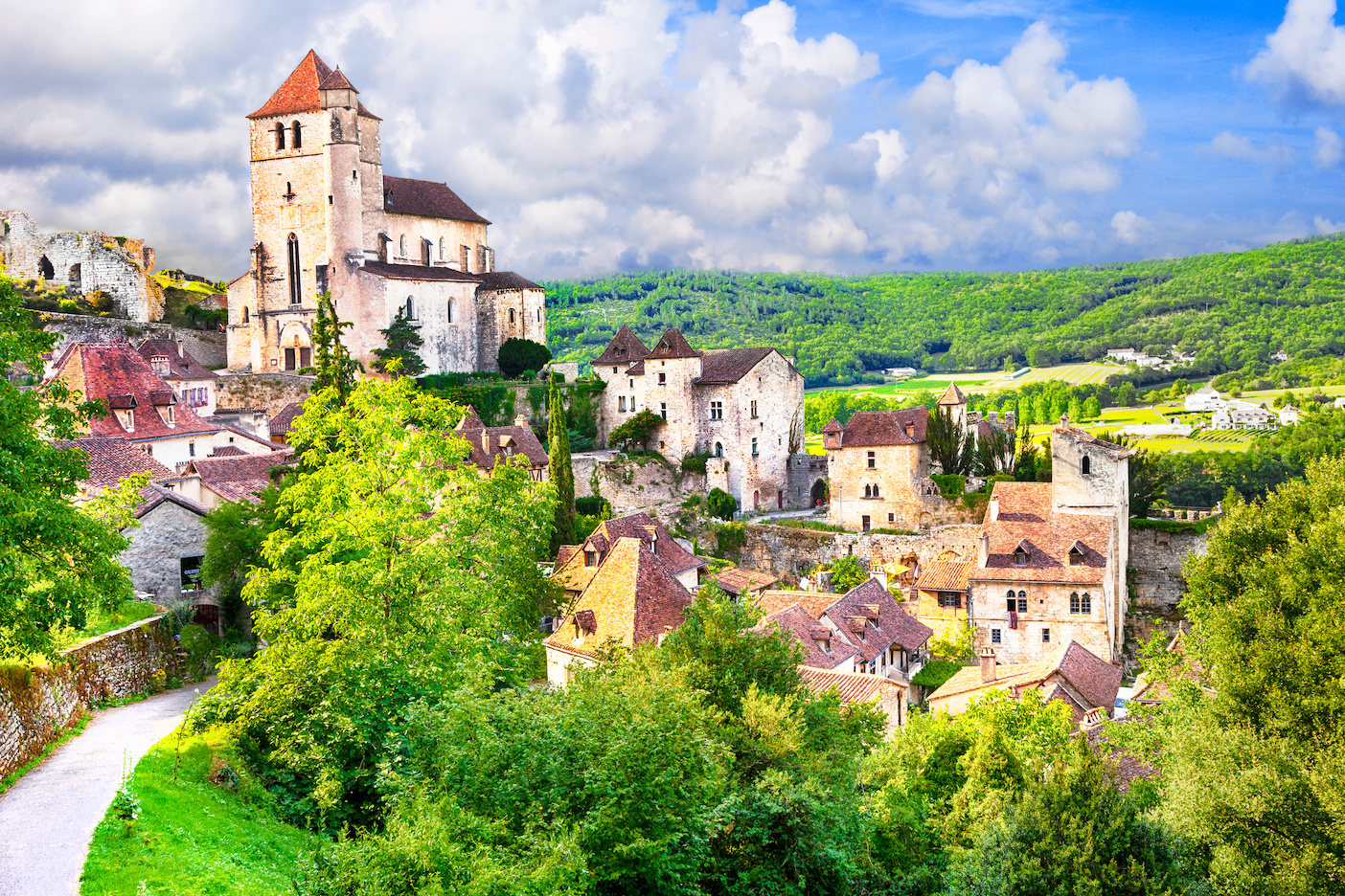 Saint-Cirq-Lapopie - one of the most beautiful villages of France