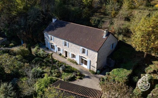**Fully Restored Stone House With Outbuildings And Set On 1.4 Hectares Of Stunning Woodland