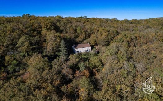 **Fully Restored Stone House With Outbuildings And Set On 1.4 Hectares Of Stunning Woodland