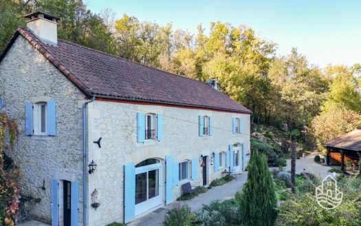 **Fully Restored Stone House With Outbuildings And Set On 1.4 Hectares Of Stunning Woodland