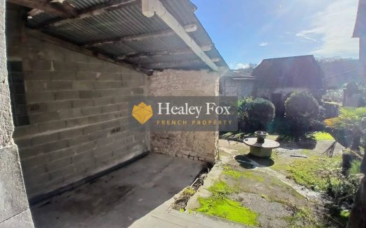 Spacious Stone Built Village House To Renovate In Lasseube