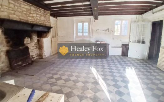 Spacious Stone Built Village House To Renovate In Lasseube