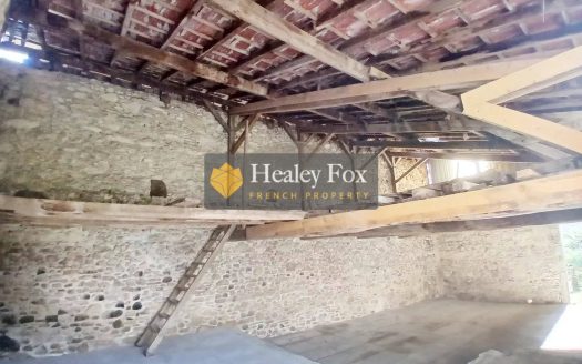 Spacious Stone Built Village House To Renovate In Lasseube