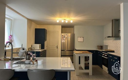 Large Townhouse With Garage And Courtyard In Terrasson-Lavilledieu