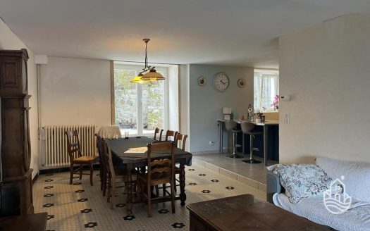 Large Townhouse With Garage And Courtyard In Terrasson-Lavilledieu