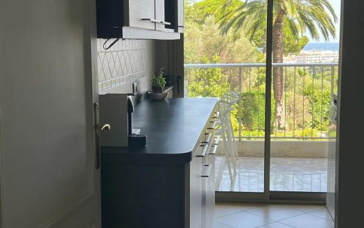 1 bed Apartment with Sea View and Terrace – Residence Le Chambord